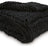 Chaddon Throw (Set of 3) (Color: Black)