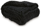 Chaddon Throw (Color: Black)