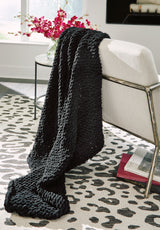 Chaddon Throw (Color: Black)