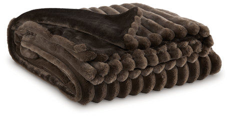 Alsonwell Throw (Color: Brown)