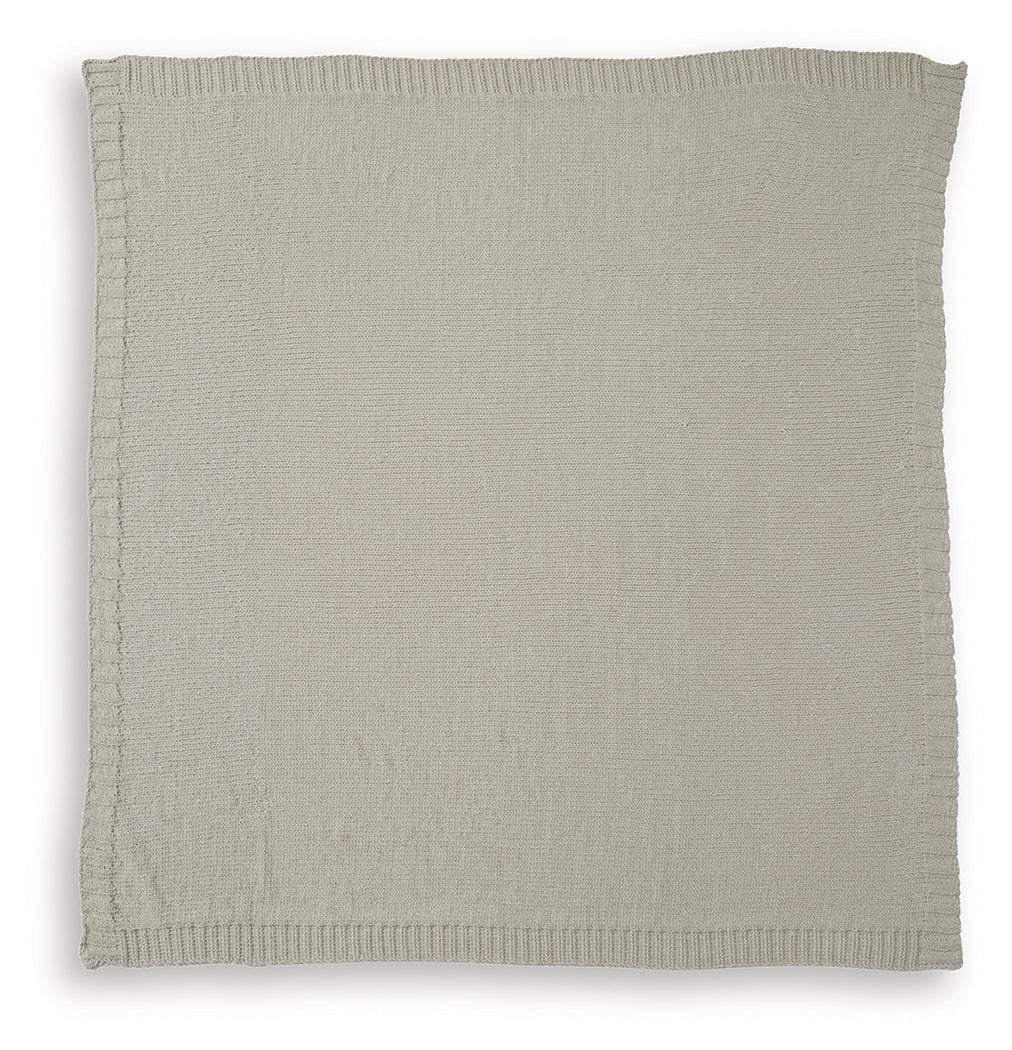 Anawood Throw (Color: Oatmeal)