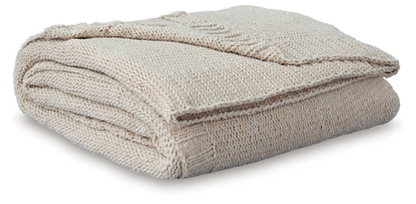 Anawood Throw (Color: Oatmeal)