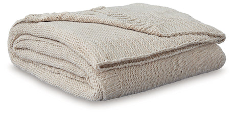 Anawood Throw (Color: Oatmeal)