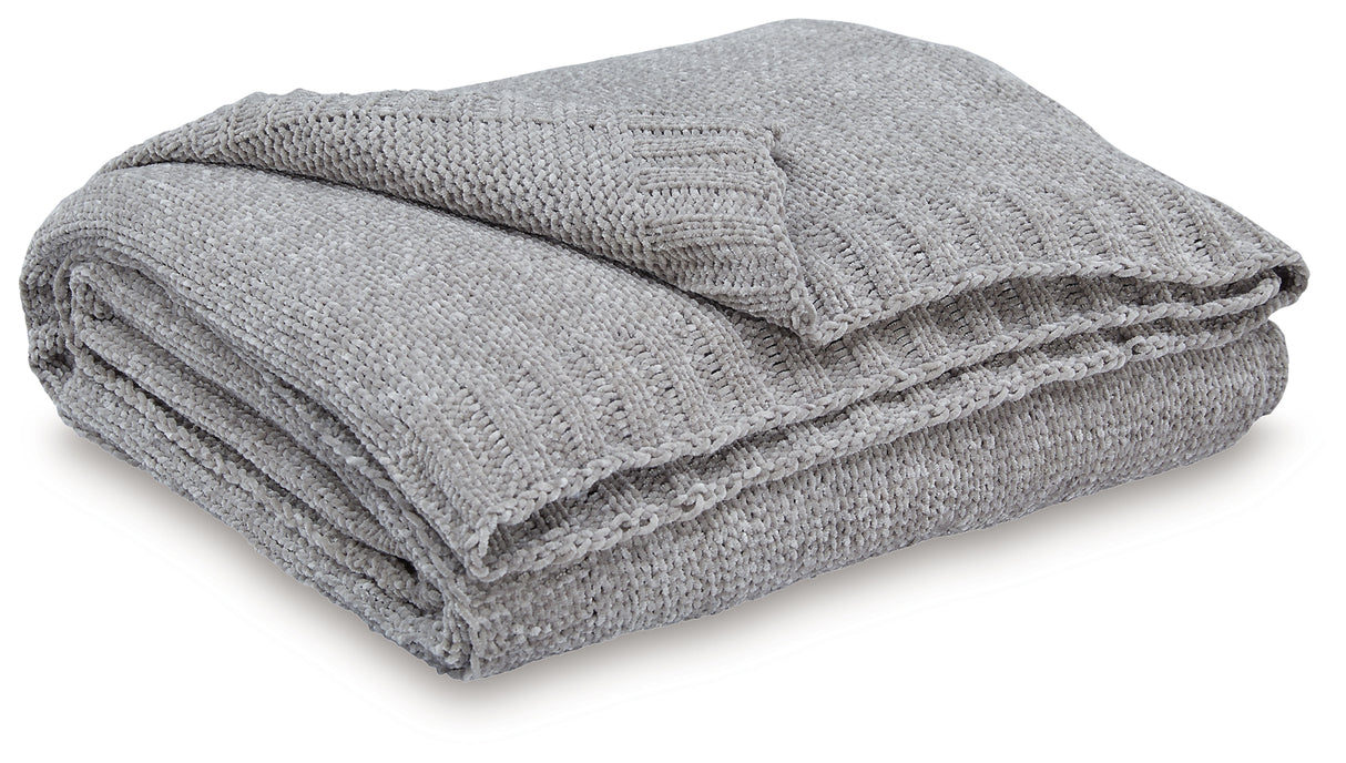 Anawood Throw (Set of 3) (Color: Gray)