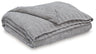 Anawood Throw (Color: Gray)