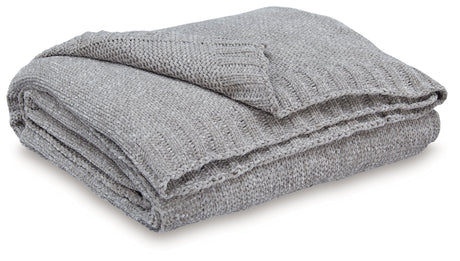 Anawood Throw (Color: Gray)