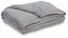Anawood Throw (Color: Gray)