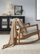 Anawood Throw (Color: Gold)