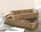 Halima Tray (Set of 2) (Color: Tan)