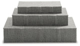 Jolina Box (Set of 3) (Color: Gray)