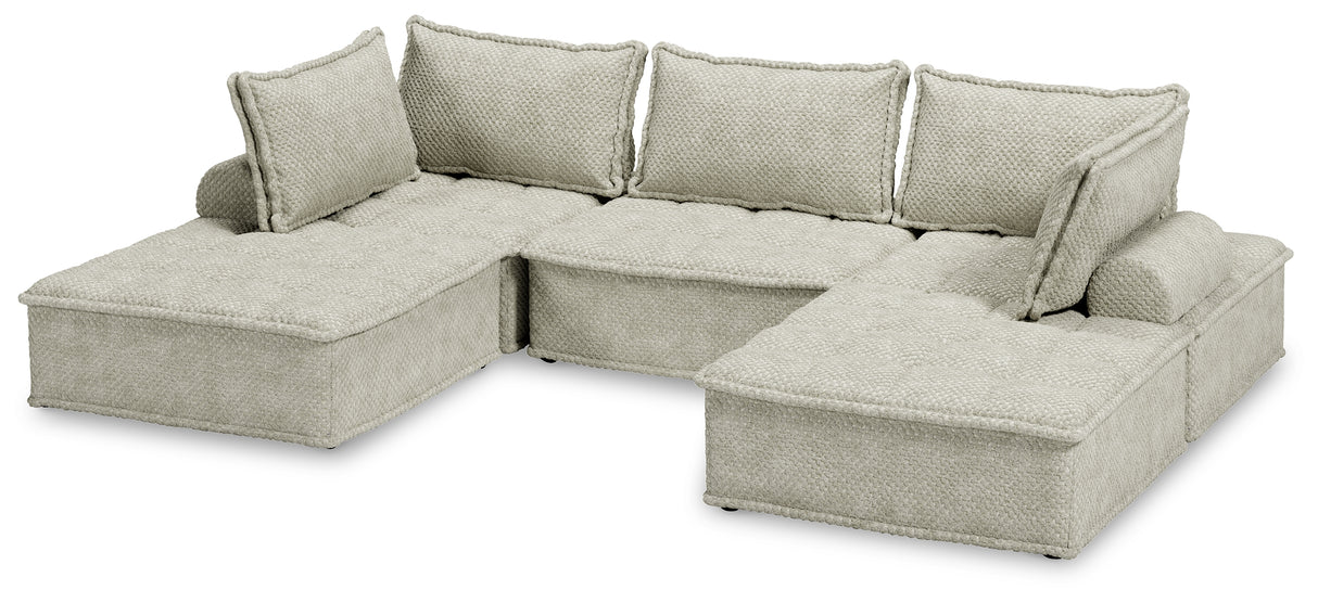Bales 5-Piece Modular Seating (Color: Taupe)