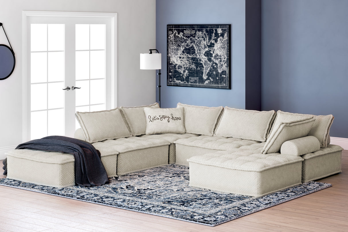 Bales 6-Piece Modular Seating (Color: Taupe)