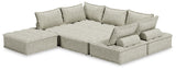 Bales 7-Piece Modular Seating (Color: Taupe)