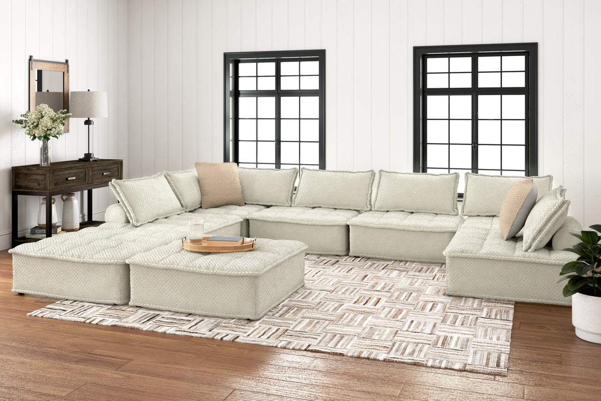 Bales 8-Piece Modular Seating (Color: Taupe)