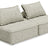 Bales 2-Piece Modular Seating (Color: Taupe)