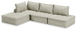 Bales 4-Piece Modular Seating (Color: Taupe)