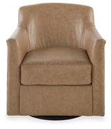 Bradney Swivel Accent Chair (Color: Tumbleweed)