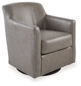 Bradney Swivel Accent Chair (Color: Fossil)