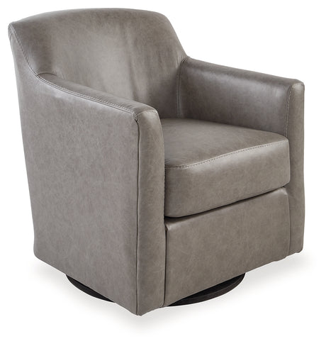 Bradney Swivel Accent Chair (Color: Fossil)