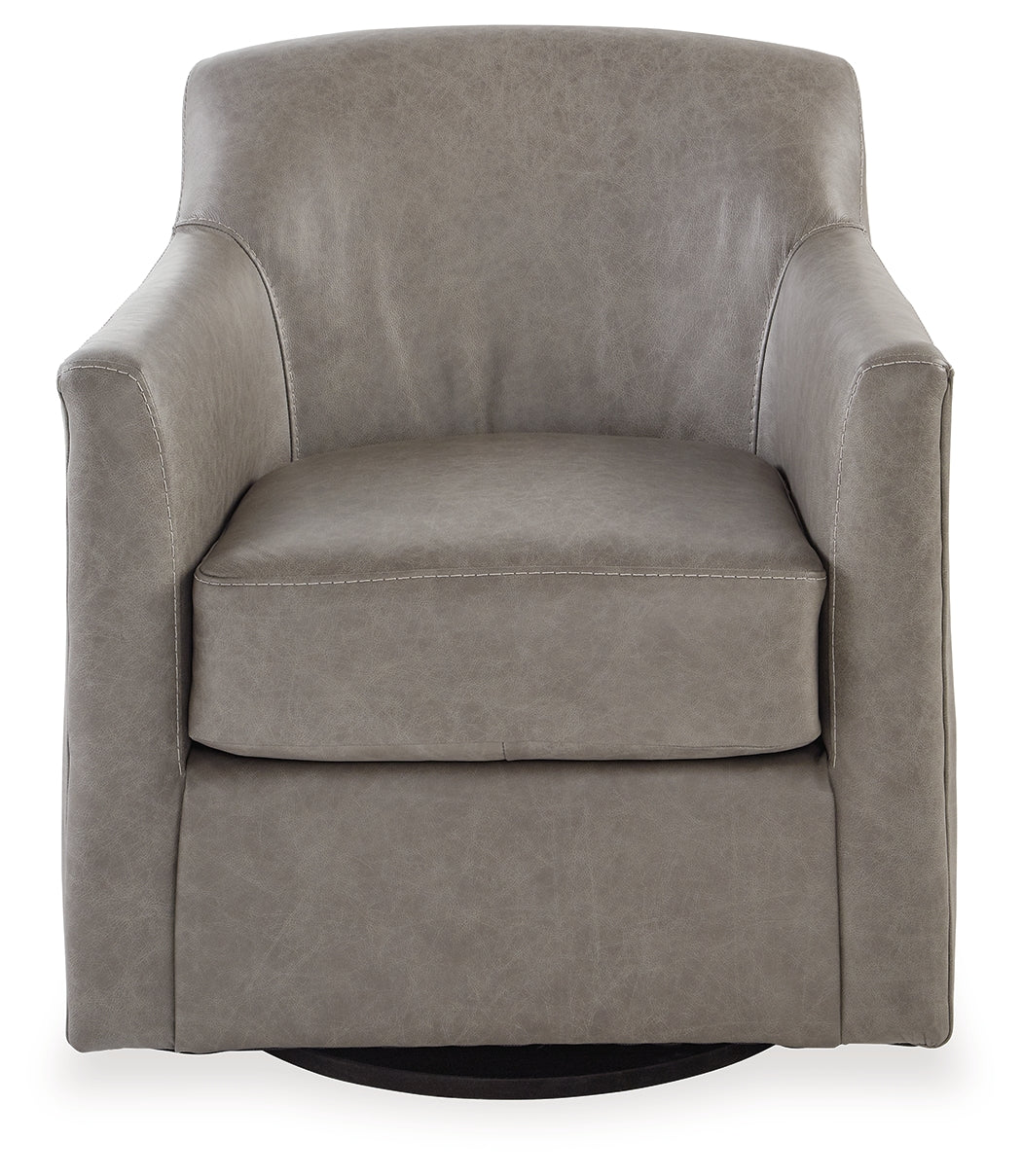 Bradney Swivel Accent Chair (Color: Fossil)