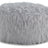 Galice Oversized Accent Ottoman (Color: Light Gray)