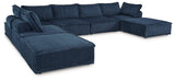 Bales 7-Piece Modular Seating (Color: Navy)