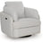Alainmont Next-Gen Nuvella Swivel Power Recliner (Color: Stone)