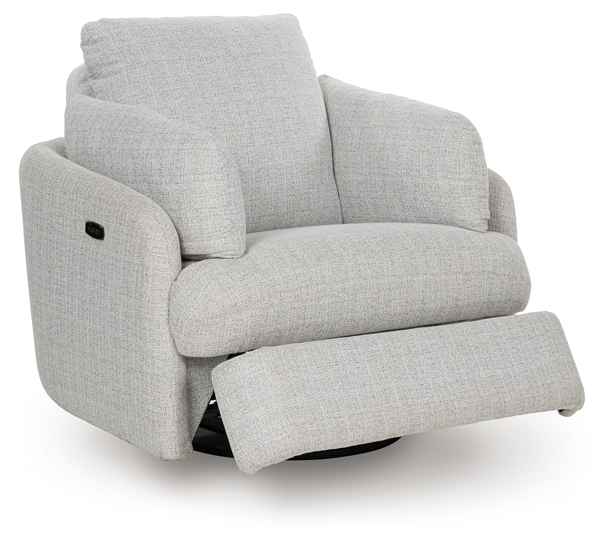 Alainmont Next-Gen Nuvella Swivel Power Recliner (Color: Stone)