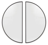 Denlow 2-Piece Wall Mirror (Accent Mirror, Accent Mirror)