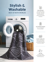 Arriston 5'3" x 7' Washable Rug