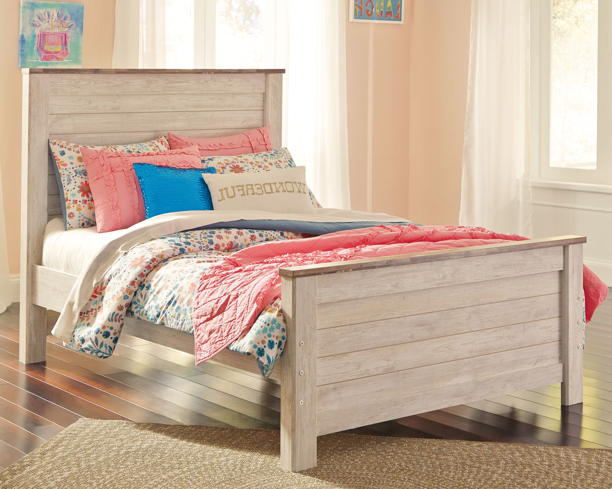 Willowton Full Panel Bed (Variation Bed Size: Full)