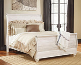 Willowton Queen Sleigh Bed (Bed Size: Queen)