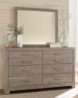 Culverbach King Panel Bed, Dresser, Mirror and Nightstand (Bed Size: King)