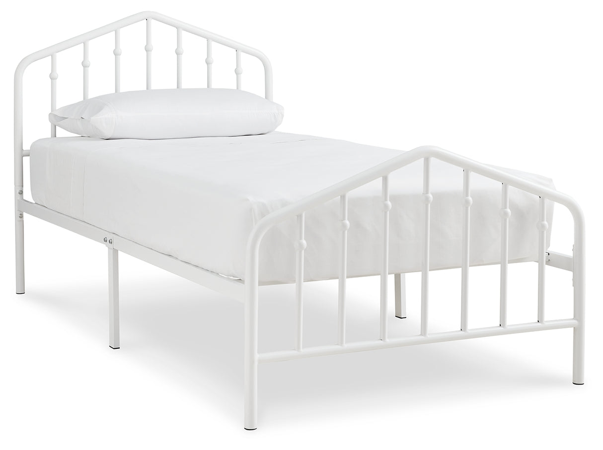 Trentlore Twin Metal Bed (Variation Bed Size: Twin)