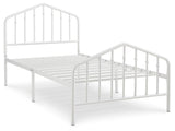 Trentlore Twin Metal Bed (Variation Bed Size: Twin)