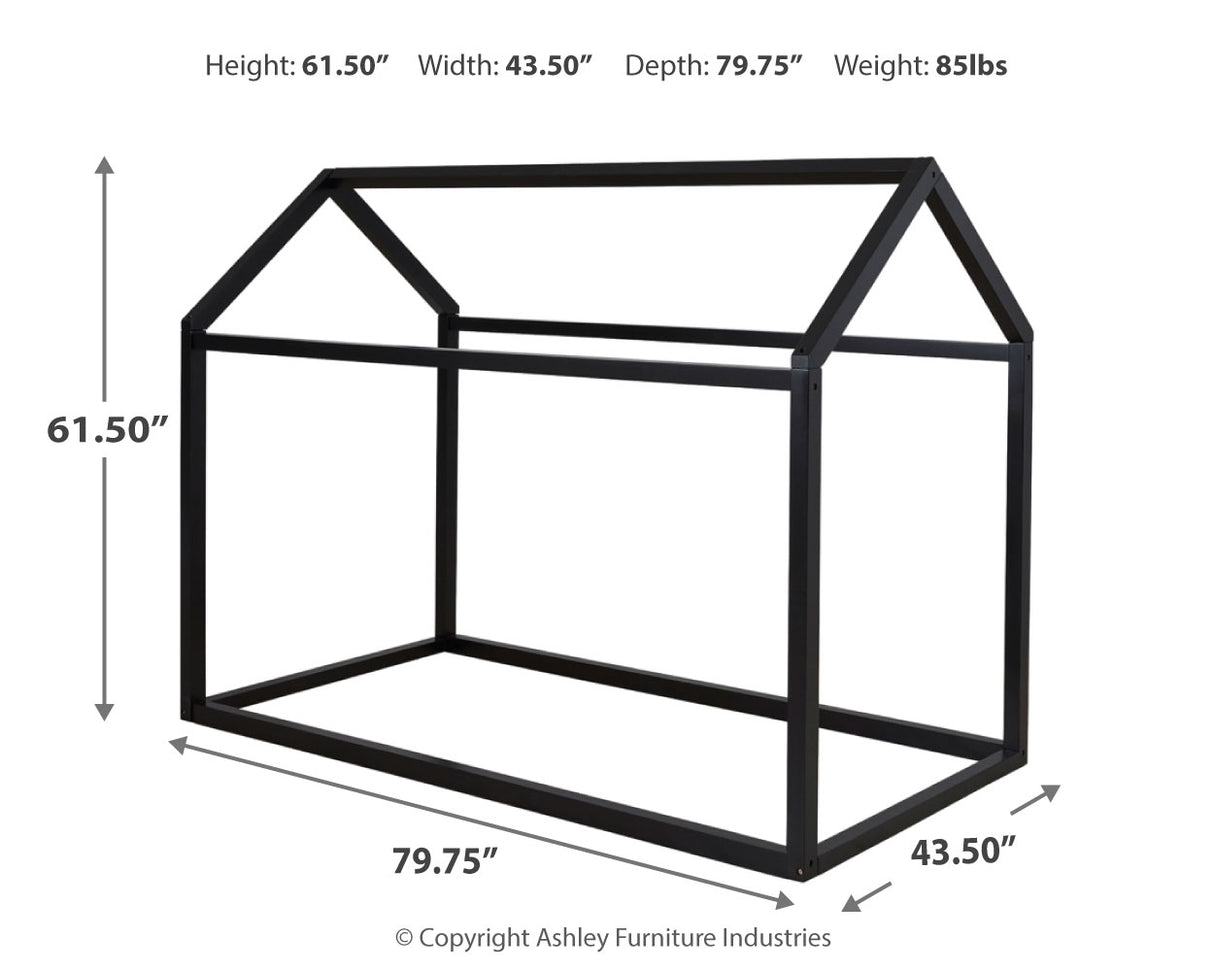 Flannibrook Twin House Bed Frame (Bed Size: Twin)