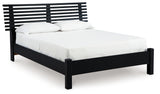 Danziar Queen Slat Panel Bed (Bed Size: Queen)