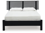 Danziar Queen Slat Panel Bed (Bed Size: Queen)