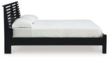 Danziar Queen Slat Panel Bed (Bed Size: Queen)