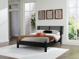 Danziar Queen Slat Panel Bed (Bed Size: Queen)