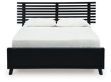 Danziar Queen Slat Panel Bed (Bed Size: Queen)