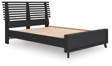 Danziar Full Slat Panel Bed