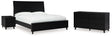 Danziar Queen Panel Bed, Dresser and Nightstand (Bed Size: Queen)