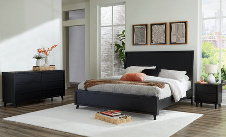Danziar Queen Panel Bed, Dresser and Nightstand (Bed Size: Queen)