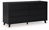 Danziar Queen Panel Bed, Dresser and Nightstand (Bed Size: Queen)