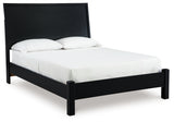 Danziar Queen Panel Bed, Dresser and Mirror (Bed Size: Queen)