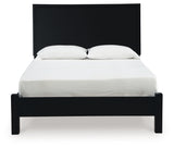 Danziar Queen Panel Bed, Dresser and Mirror (Bed Size: Queen)