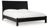 Danziar 6-Piece King Panel Bed with Mirrored Dresser and Nightstand (Platform King Roll Slats, King Panel Footboard with Rails, King Panel Headboard, Dresser, Bedroom Mirror, Nightstand)