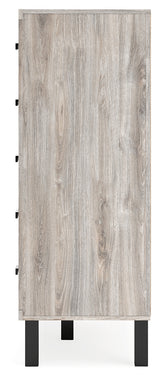 Vessalli 5-Piece Queen Panel Headboard with Mirrored Dresser, Chest and Nightstand (Queen Panel Headboard, Dresser, Bedroom Mirror, Chest of Drawers, Nightstand)