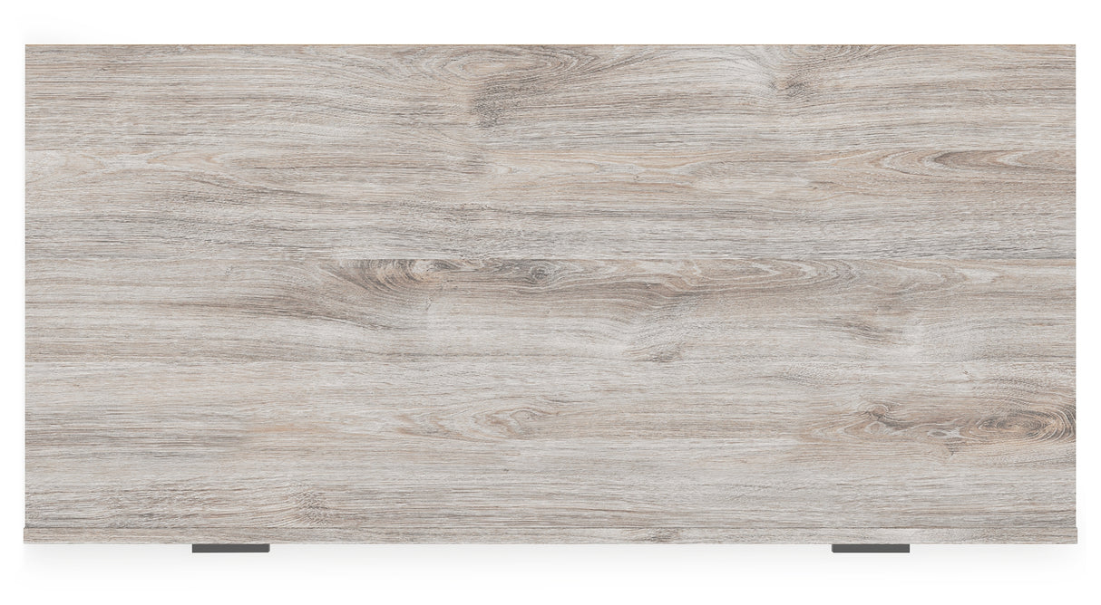 Vessalli 4-Piece King Panel Headboard with Mirrored Dresser and Chest (King Panel Headboard, Dresser, Bedroom Mirror, Chest of Drawers)